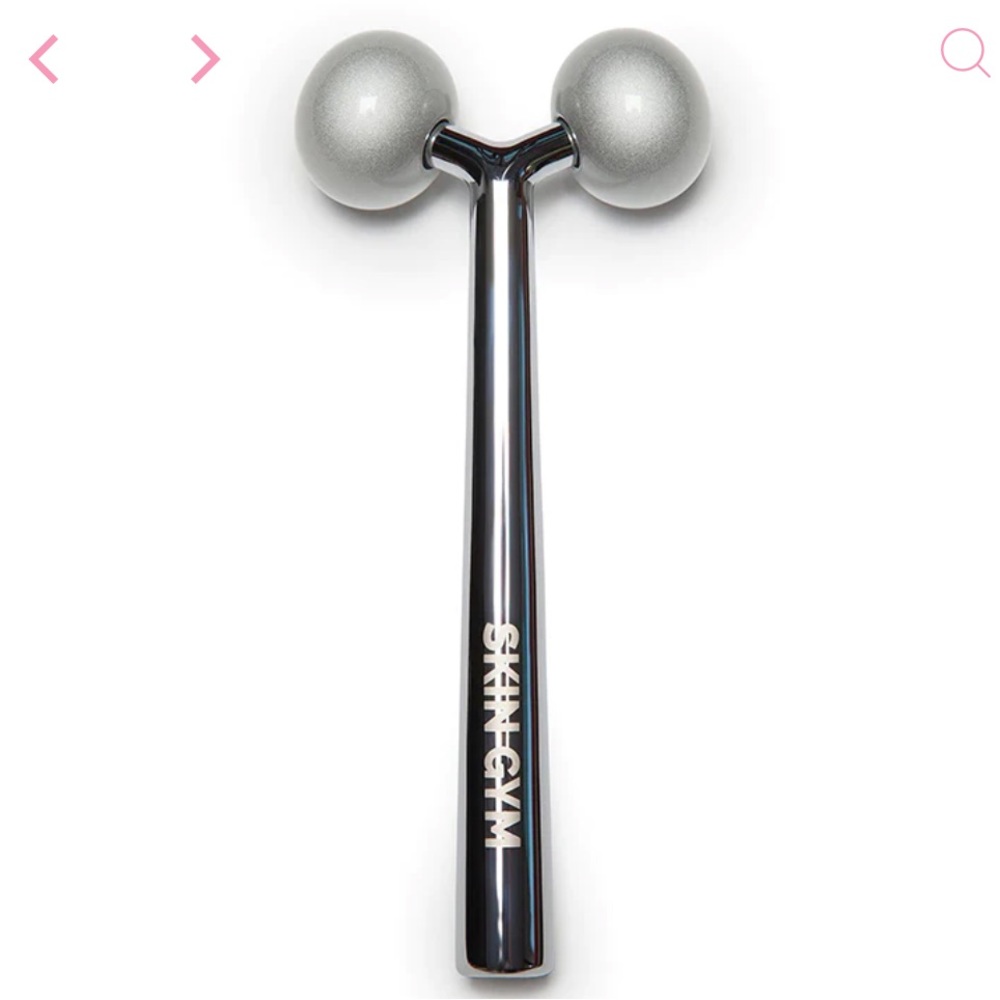 Silver Facial Roller